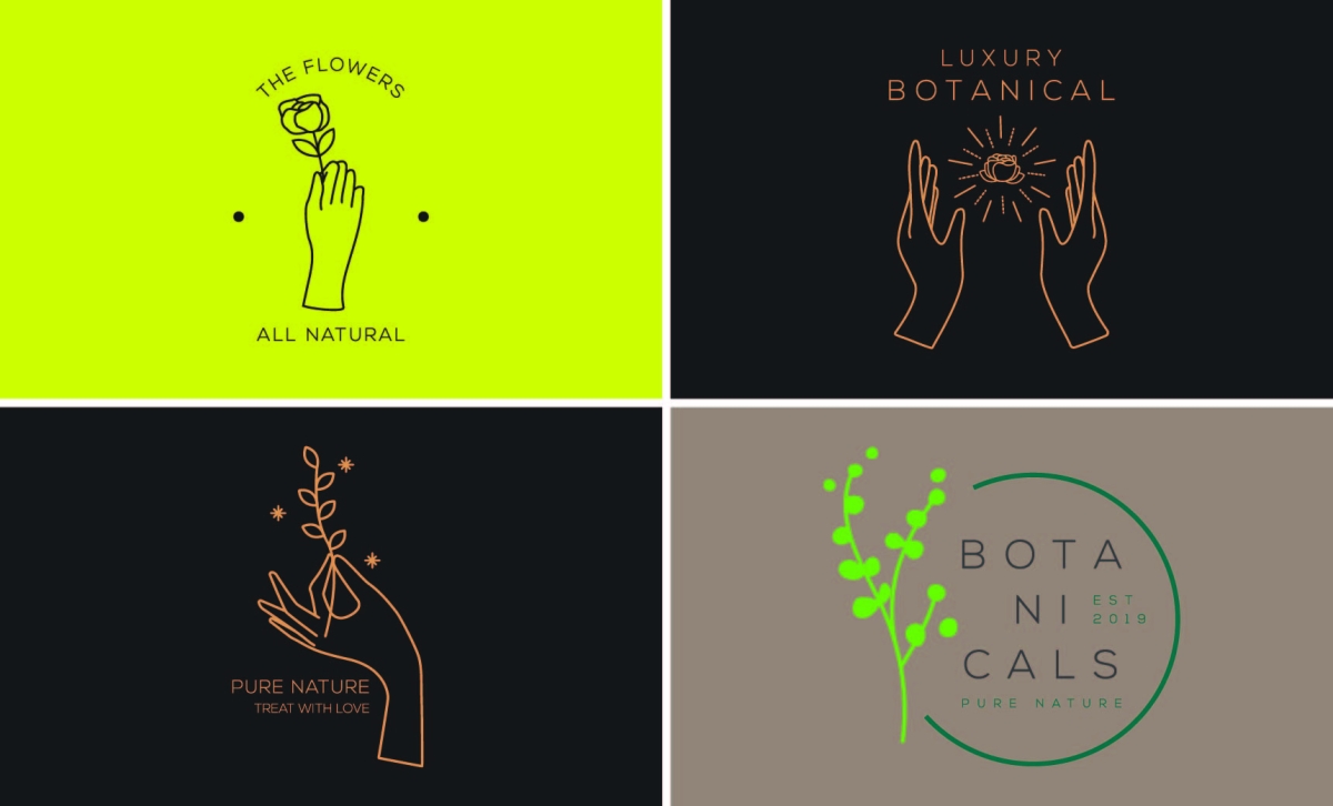 do modern minimalist and trendy logo design