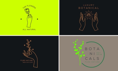do modern minimalist and trendy logo design